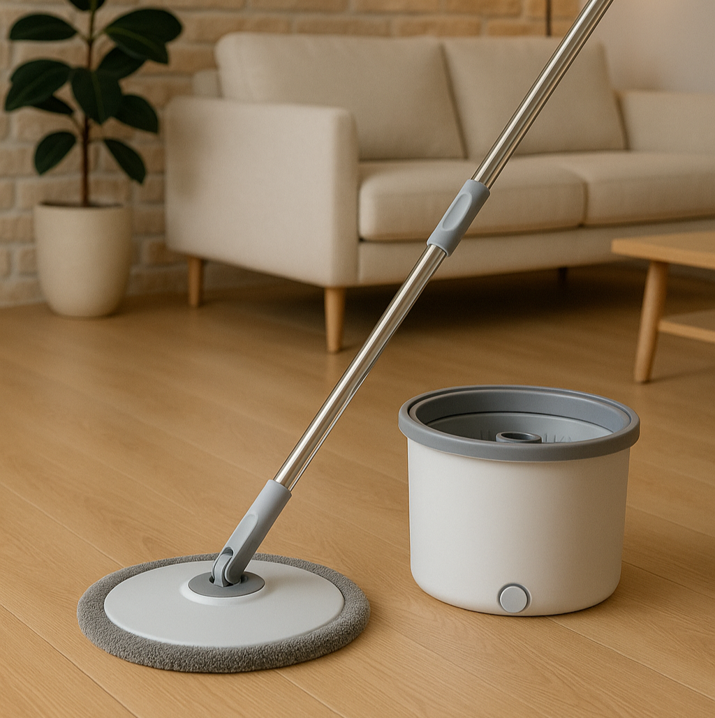 Mop Giratório - SpinWash® + Refil Grátis