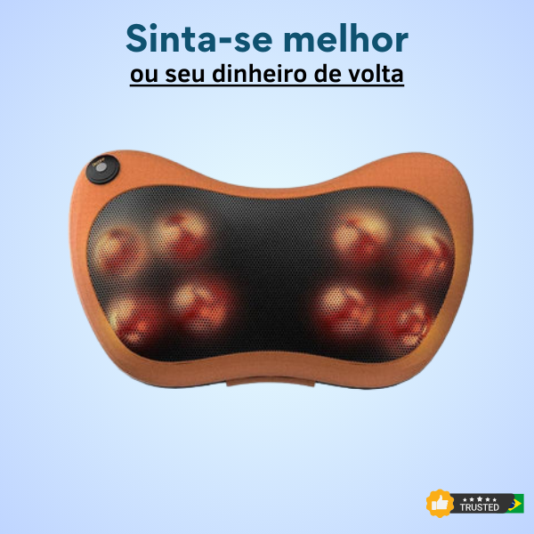 Travesseiro Massageador Multifuncional