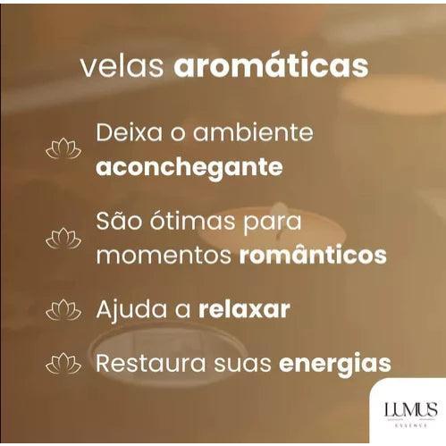 Lumus Essence - Vela Aromática Perfumada Lemongrass 160g