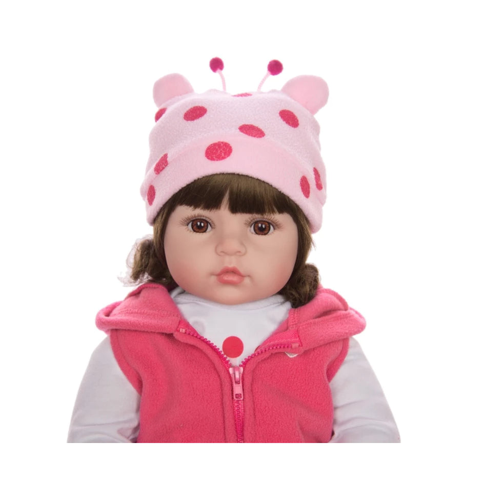 Boneca Bebê Reborn Girafinha