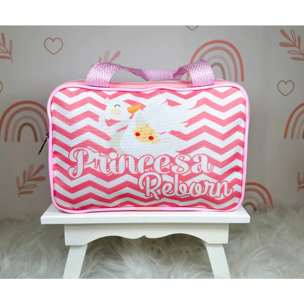 Bebê Reborn Boneca Realista Barata + 21 Itens Com Bolsa