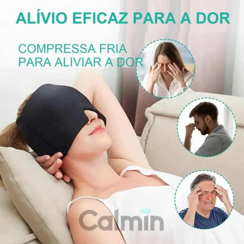 (Compre 1 Leve 2) Touca para Enxaqueca ThermoAlivio
