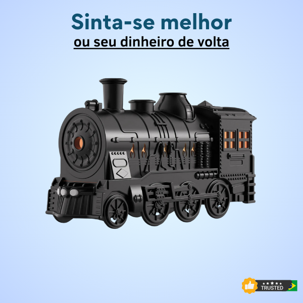 Umidificador Difusor Trem Locomotiva Harry Potter - Calmin®