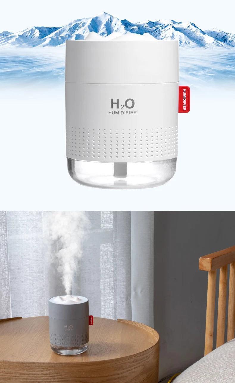 Umidificador Difusor Everest Ultrassônico 500ML com LED