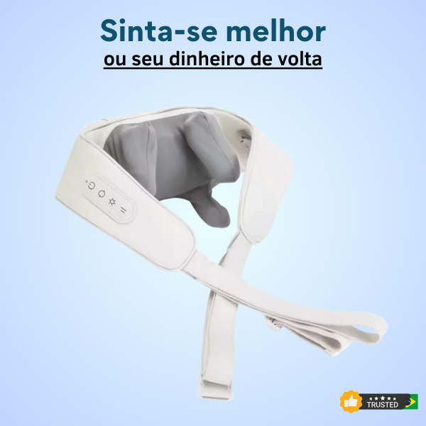 Massageador CalminZen® + (Guia Aromaterapia/Meditação e Reflexologia) - GRÁTIS