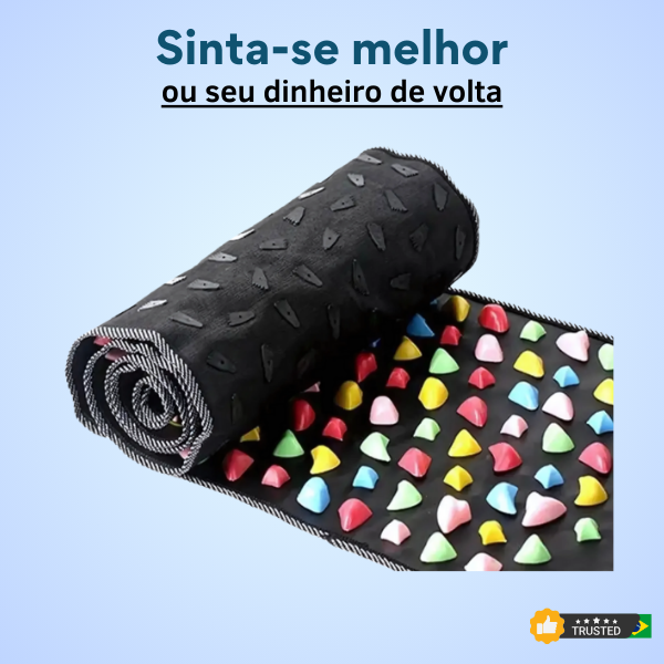 AlívioZen - Tapete Reflexologia + Curso Reflexologia(GRÁTIS)