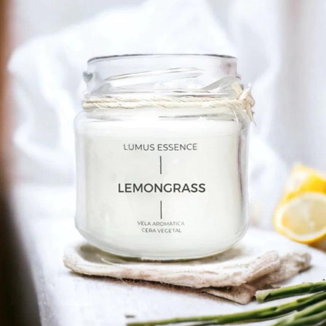 Lumus Essence - Vela Aromática Perfumada Lemongrass 160g