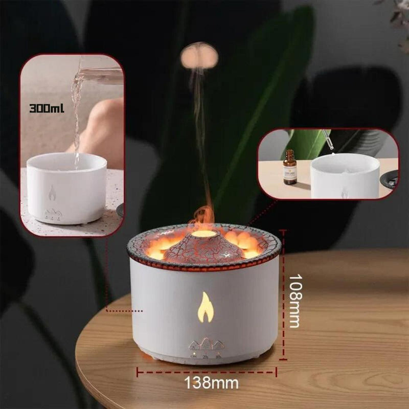 difusor-umidificador-magma-vulcao-luminaria-controle-remoto