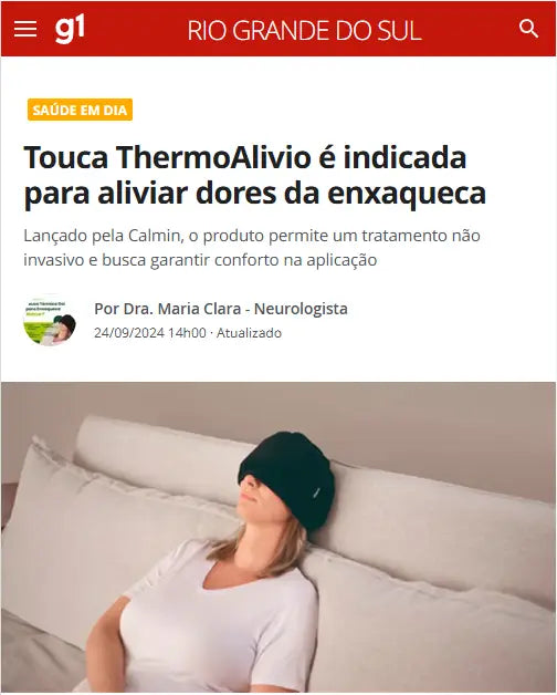 (Compre 1 Leve 2) Touca para Enxaqueca ThermoAlivio